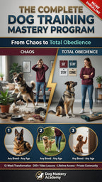 The Complete Dog Training Mastery Program: From Chaos to Total Obedience